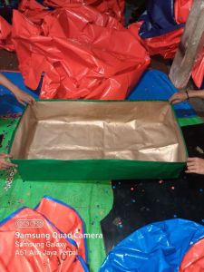 terpal kolam 100x50x25 cm tipe.a.20  super tebal bahan korea