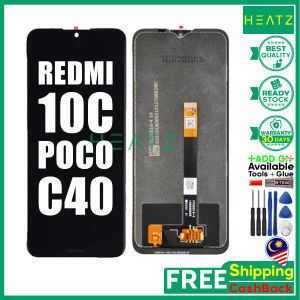 ORG HENZER LCD Display For REDMI 10C / POCO C40 Touch Screen