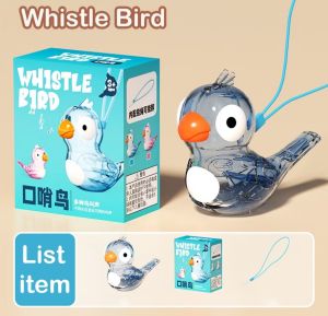 Mainan Anak Lucu Burung Whistle Peluit Bird Edukasi Mainan Dengan Tali Warna