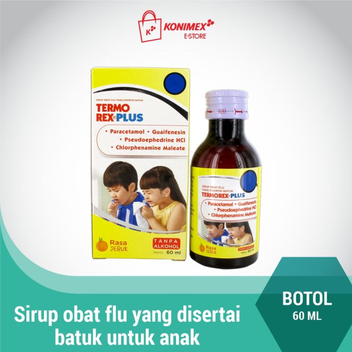Termorex Plus Sirup Obat Flu Anak 60ml