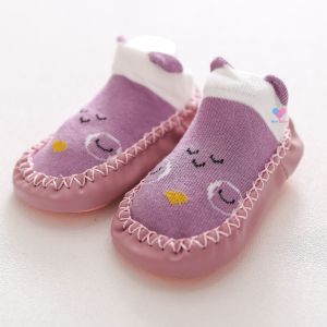 🚩 รองเท้าหัดเดิน มีปุ่มกันลื่น รองเท้าเด็ก รองเท้าเด็กอ่อน ผ้านุ่ม ลายน่ารักสวยงาม ของใช้เด็ก baby girl SM183