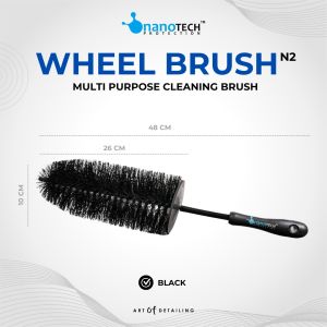 WHEEL BRUSH DETAILING - nanoTECH PROTECTION - SIKAT PEMBERSIH VELG MOBIL MOTOR - KUAS DETAILING BRUSH - KUAS MESIN - SIKAT KNALPOT - SEMIR BAN - TIRE DRESSING - PURE TIRE GEL