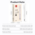 Deli A122 Press Gel Pen 0.35mm Full Needle Tube (Black) 1Pc. 