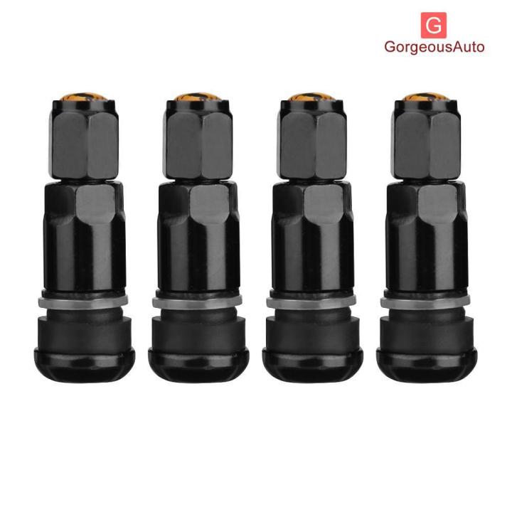 4pcs Universal Metal Car Motorcycle Tubeless Wheel Tyre