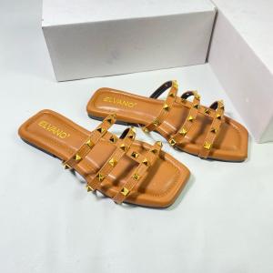 Dadara - Pramida Sandal Flat Wanita Terbaru Kekinian - Sandal Teplek Wanita Korea