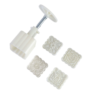 Hand Pressed Mooncakes Mold Bean Pastes Cake Press Mould Traditional Square Pastries Molds Kitchen Baking Supplies