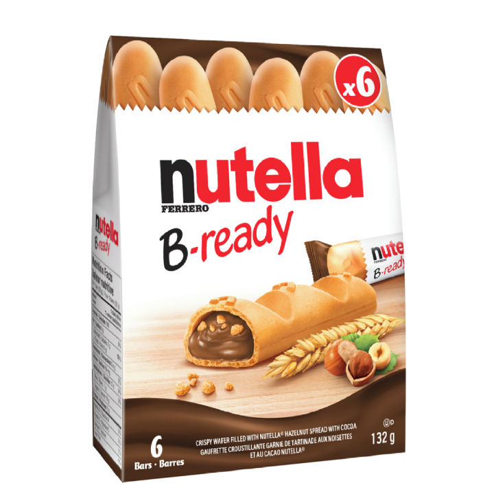 【Hot Optimization】 Nutella B-ready Chocolate Biscuit Snack Bars ...