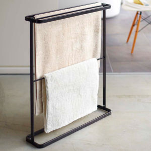 Bathroom Towel Rack Stand Towel Hanger Organizer Storage Rack Shelf Toilet Rack Balcony Clothes Hanger