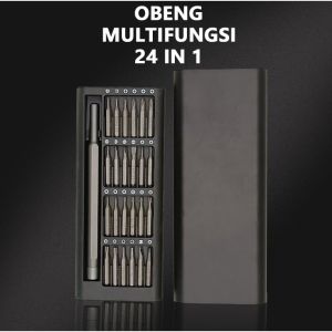 Obeng Presisi Multifungsi 24 IN 1 Obeng Service HP Camera Laptop Kacamata Obeng Magnetic