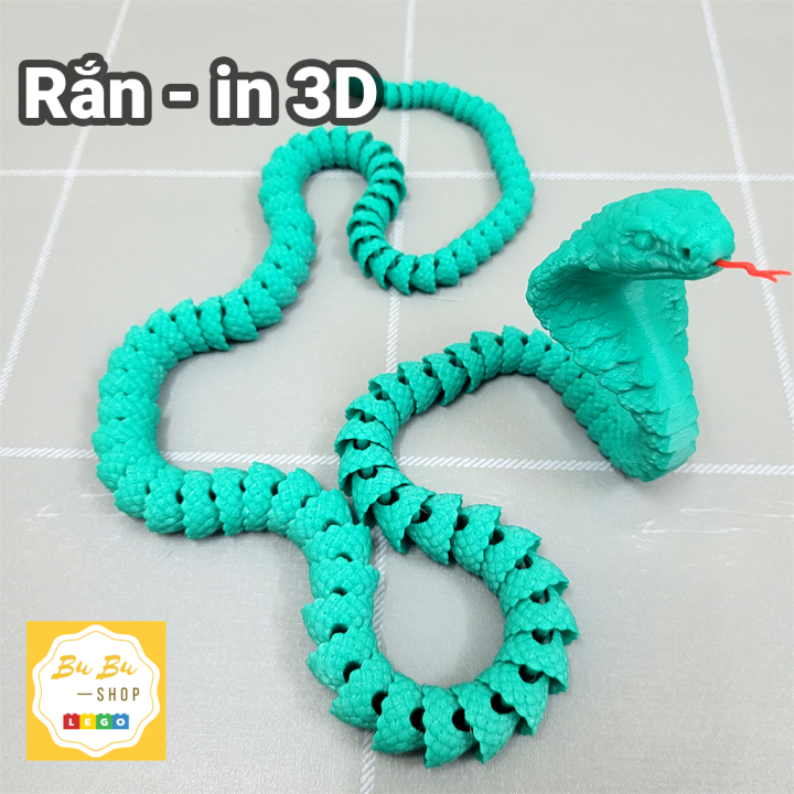 Mô hình rắn (mẫu 1) - In 3D | Lazada.vn