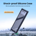 UGREEN กล่องใส่ HDD 10Gbps Dual Protocol M.2 NVME and SATA SSD Case USB C 3.2 Gen2 Compatible with M.2 M-Key(NVME)/M&B-Key(SATA) Model: 90408. 