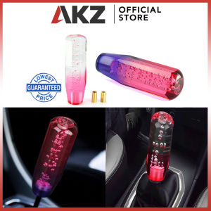 AKZ Crystal Style Car Gear Shift Knob Shifter Manual Shifting Head Universal 15cm LED Crystal Lever Kambyo For Car Truck