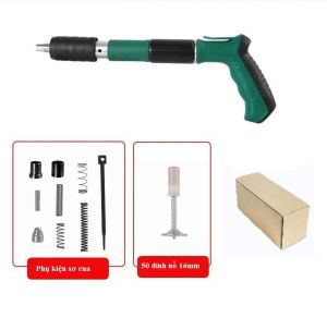 Máy bắn đinh kèm 50 đinh nổ.