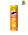Pringles ขนม พริงเกิลส์ มันฝรั่ง มันฝรั่งทอดกรอบ ตรา Pringles ขนาด 107 กรัม. 