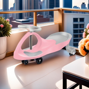 kids toddler Ride on wiggle Twisting car with flash wheel childrens swing car for boys twised