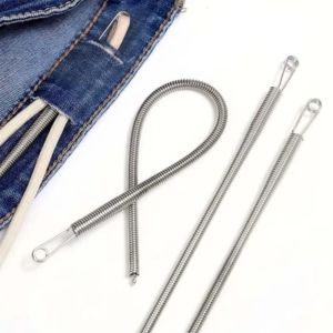 Bendable Spring Rope Threading Tool Waist Rope Auxiliary Device Sewing Tool