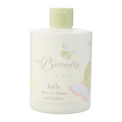 Little Butterfly London Kids Free To Foam Bath Bubbles 300ml