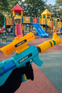 Childrens Toys Shooting Blaster Gun Soft Ball Toys