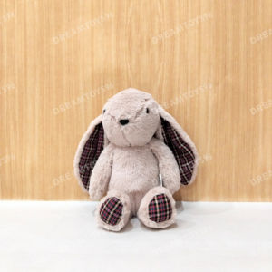DREAMTOYS96 Boneka An Floopy Jellycat Rassel Boneka Rabbit Telinga Kotak Kotak Size M