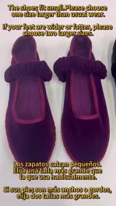 รองเท้าบัลเล่ต์แมรี่เจนส์ผ้ากำมะหยี่พร้อมแถบยืด ผู้หญิง 2024 เทรนด์ รองเท้าผ้าใบสีพื้น ผู้หญิง รองเท้าโลฟเฟอร์สีดำ