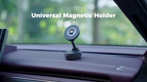 Vooii Phone Holders for Your Car for Magsafe (130+LB Strongest Ever Suction) 360 °   Adjustable Vacuum Car Phone Mount Magnetic Car Phone Holder for iPhone 17 Pro Max for Automotive Multi Gauges