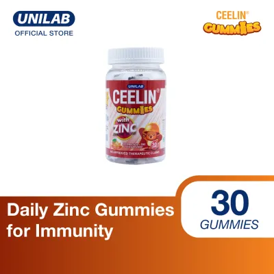 Ceelin Gummies with Zinc 30s Bottle