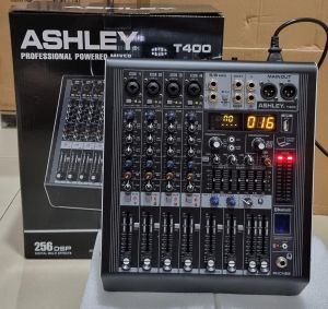 Power Mixer Ashley T400 T-400 T 400 MIXER POWER 4 Channel ORIGINAL