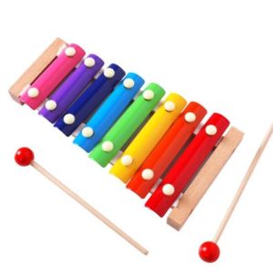 Đồ chơi đàn gỗ xylophone thanh sắt chuẩn âm đồ chơi đàn sắt nhạc cụ rèn kĩ năng thể chất cho bé