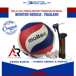 Bola Voli Voly Molten V5M5000 Thailand Lolipop Empuk Dewasa Size 5