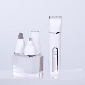 AUgrooming kit: electric clippers nail grinder and four-in-one trimmer for dogs and cats