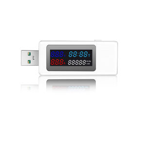 USB เครื่องวัดกำลังไฟฟ้าเครื่องตรวจจับพลังงานเครื่องชาร์จแรงดันไฟฟ้าความจุเครื่องวัดระยะ Current แรงดันไฟฟ้าแบตเตอรี่เครื่องทดสอบความจุ