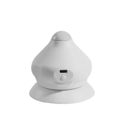 TASTIC Vibrate Adsorption Type Massager Ball Hot Compress Relaxation Electric Self-Massage Ball Suction Cup Massager Multi-Function Yoga Fascia Ball Back Muscle Relief