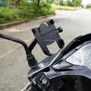 [ Hàng Tốt ] Kẹp Điện Thoại Xe Đạp  Xoay 360  Dễ Lắp Đặt  Gắn Xe Đạp  XE MÁY Có Cảm Ứng  Chống Thấm Nước Tiện Lợi - Happy Shop.