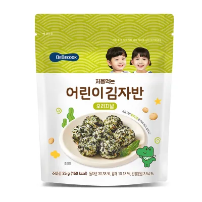 [Single] BeBecook - My First Sun-Dried Seaweed Mix (Original | Seafood & Vegetables) 25g