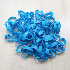 50Pcs Chicken Leg Rings Adjustable Gamefowl Leg Band Ring Numbered Chicken Identification Tag Clip Poultry Feet Tags