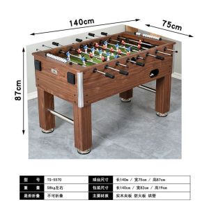 1.4M Soccer Table Football Machine Large Foosball Table Game Table Football Games For Kids/Family Games Adult Indoor