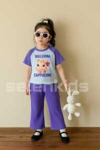 SETELAN ANAK PEREMPUAN BAHAN KNITH UNTUK USIA 1-10TAHUN