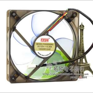 120mm Fan For AVC 12CM 12V 0.12A PWM Silent Cooling Fan Low Noise Efficient for Computer Case Server Industrial Applications