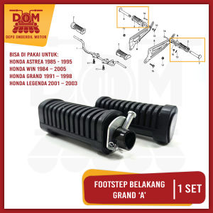 Footstep Belakang Grand "A" (PSP) Fustep Step Barstep Pijakan Kaki Honda Astrea Grand Legenda
