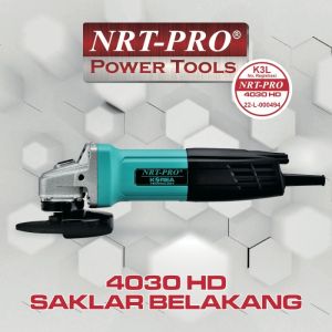 NRT PRO 4030 HD Mesin Gerinda Tangan 4" Tangan Heavy Saklar Depan Model MAKITA "Korea Teknologi" 4030(B)