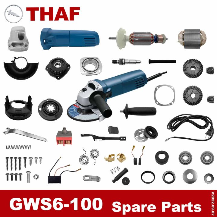 Replacement Spare Parts Accessories For Angle Grinder GWS6 100