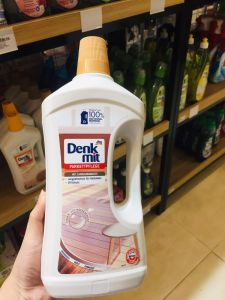 Nước lau sàn nhà gỗ Denkmit hàng nhập khẩu Đức lau sàn gỗ lau các vật dụng bằng gỗ cánh cửa tủ bàn giường gỗ.