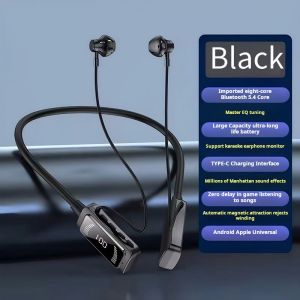 Bluetooth Headset Nireless Neck Hanging Style Ultra-Long Battery Life Large Power Sports Quality 2025