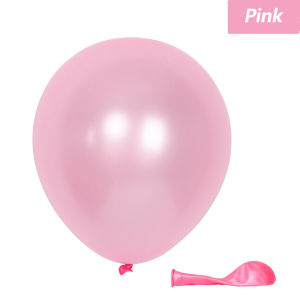 【50pcs】 Round Pearl Balloons High End Happy Balloon Birthday Party Decoration Chrome Balloons