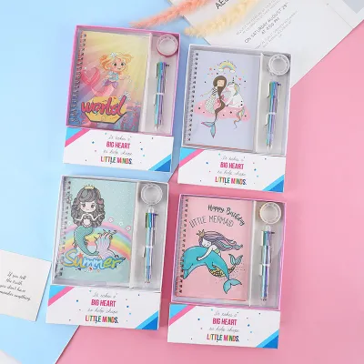 Notebook Gift Set with Pen & Tape Cute Notebook Notepad Kids Goodie Bag Gifts Children Day Gift Goodie Bag Kid Birthday