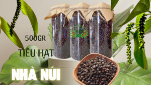 🌱 500gr Hạt Tiêu Nguyên Hạt – Hương Thơm Tinh Tuyền Từ Thiên Nhiên