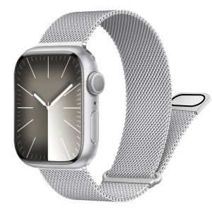 Milanese Loop Strap for Apple Watch Ultra 2 band 46mm 49mm 45mm 44mm 42mm 41mm 40mm 38mm iWatch Stainless Steel Strap for Apple Watch Ultra Series 10 9 8 7 SE SE2 6 5 4 3 2 1