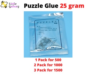 [Ready Stock 现货] 25g and 60 g Transparent PVA Puzzle Glue To Fix Puzzle And Improve Puzzle Brightness (Wiper Provided)