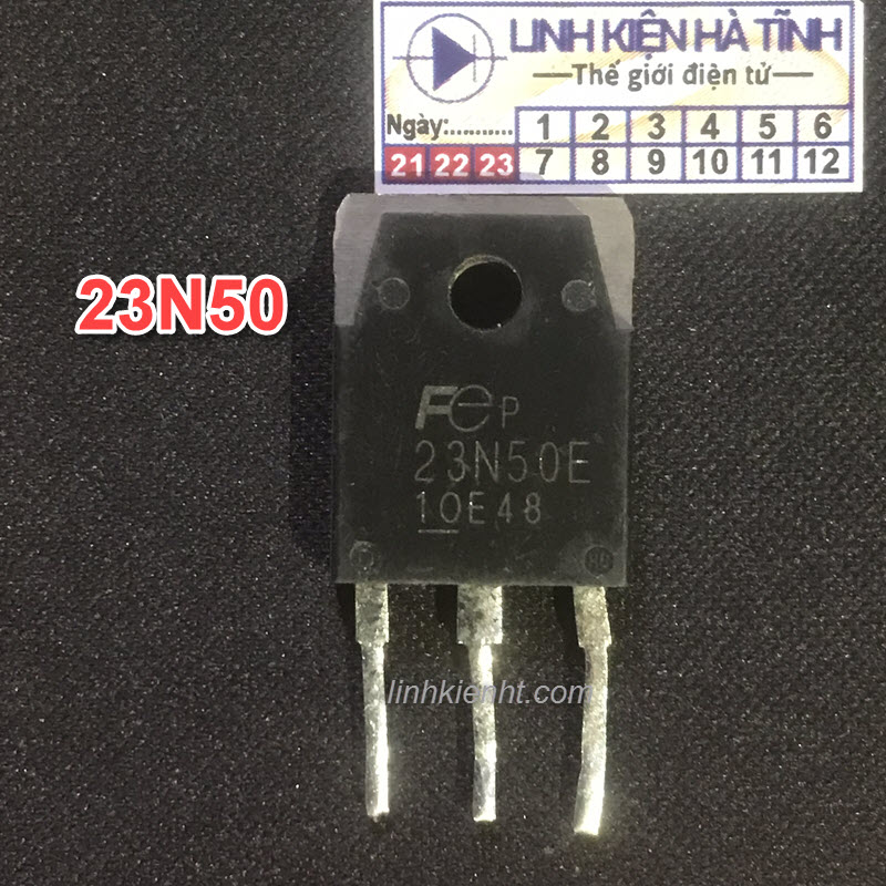 Linh kiện Mosfet 23N50E 23N50 500V 23A tháo máy lưng đồng cho máy hàn-AF8
