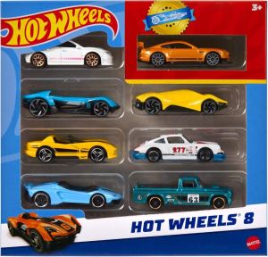Authentic Hot Wheels HW European Race Cars Diecast 1:64 Scale Car 10-Pack by Mattel